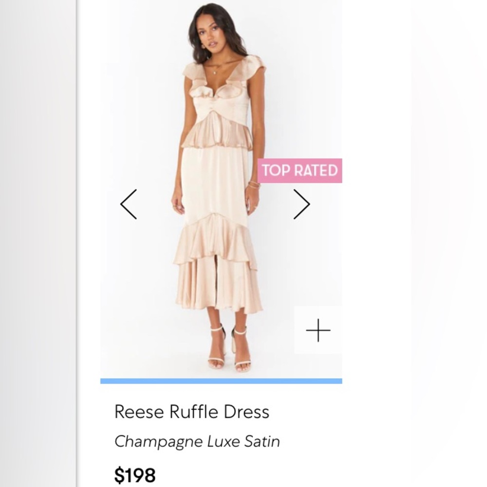 Show Me Your MuMu Reese ruffle dress
